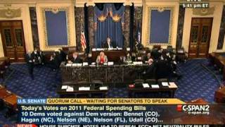 Senate Session 2011-03-09 (16:59:58-18:22:50)
