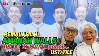 Ustadz Tile Ceramah Maulid Nabi Muhammad SAW Bareng Wali Band