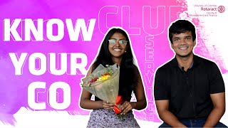 Know Your Co - Episode 1 | Club Service | Thinali & Chanuka