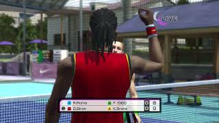 Virtua Tennis 4 Online Doubles MALICIOUS&DREADISH VS NERO&LUKE