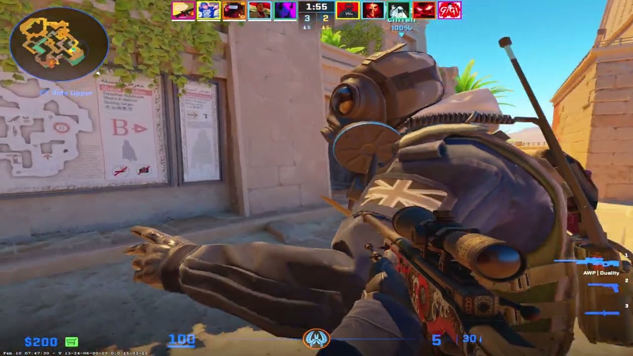 Counter-Strike 2 CS2 ANUBIS Full Gameplay 2K (No Commentary)