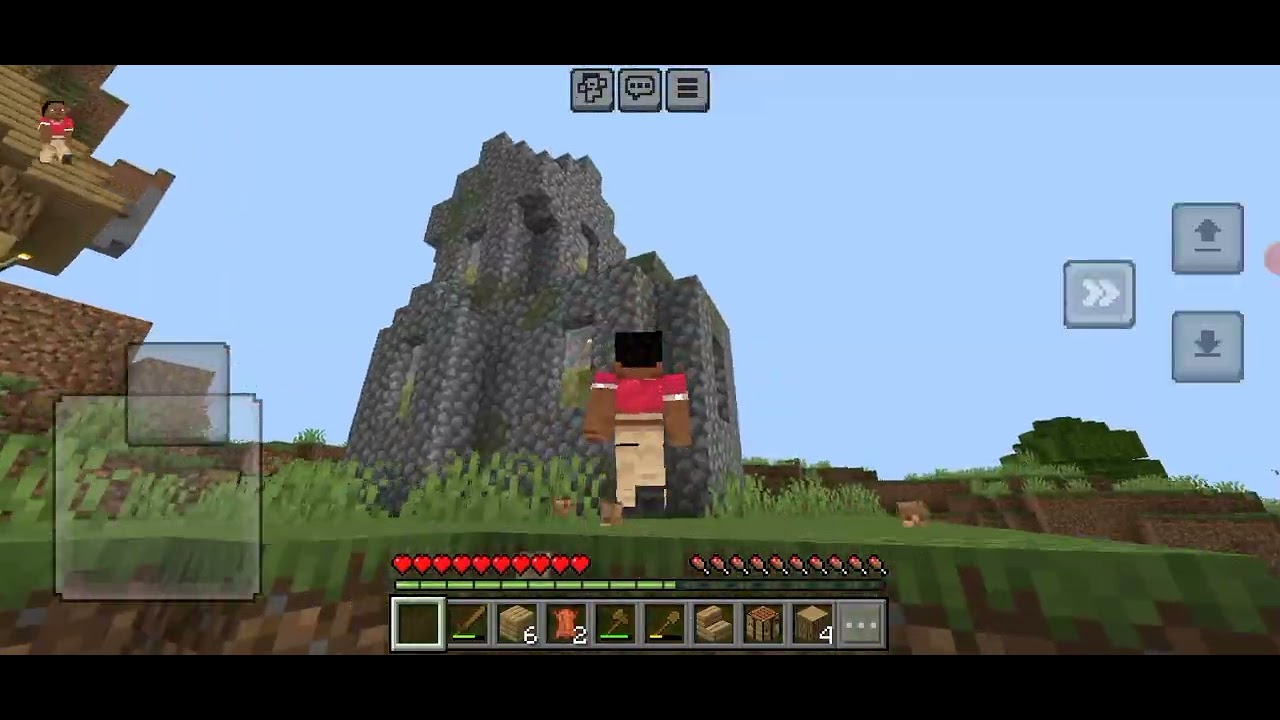 Minecraft world defence