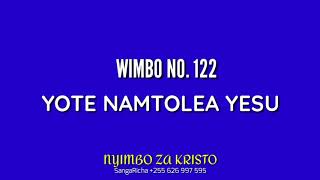 YOTE NAMTOLEA YESU | All to Jesus I surrender Instrumental with Lyrics Nyimbo Za Kristo SDA HYMNALS