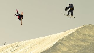 Behind the scenes of Nick Goepper's BIGGEST slopestyle tricks
