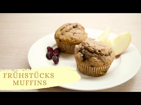 Saftige BANANEN-NUSS MUFFINS ohne Zucker! | Perfekt fürs Frühstück