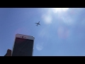都内上空を通る航空機の騒音を体感　その2
