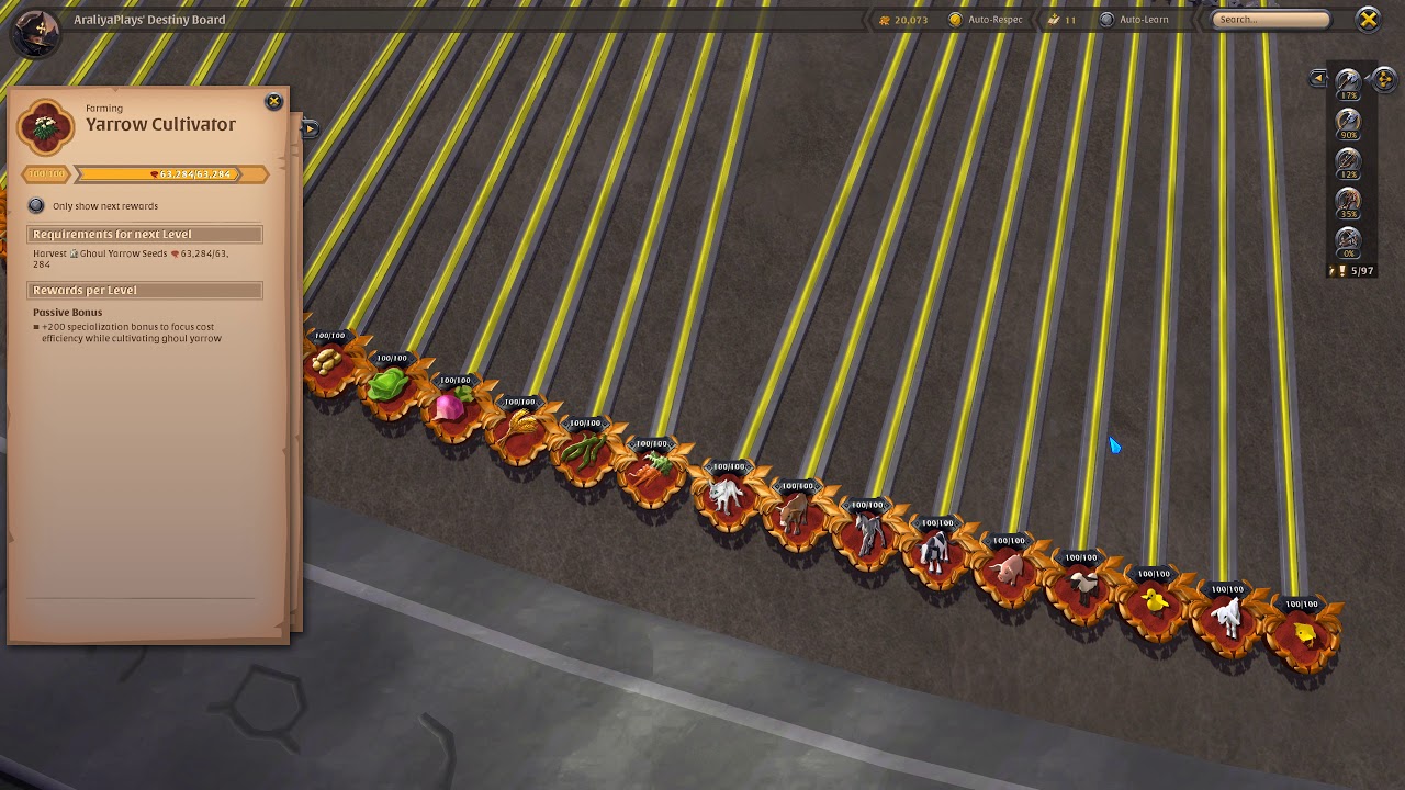 Albion Online Farming every spec is maxed! YouTube