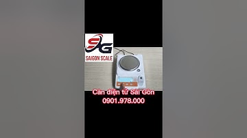Hướng dẫn Cal chỉnh (hiệu chuẩn) cân điện tử TDP 2000g.