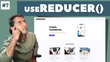useReducer Hook || State Management || React Multi-page Website in Hindi #7