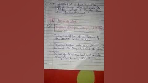 Class 3 - Computer - Chapter 1 , Revision 2