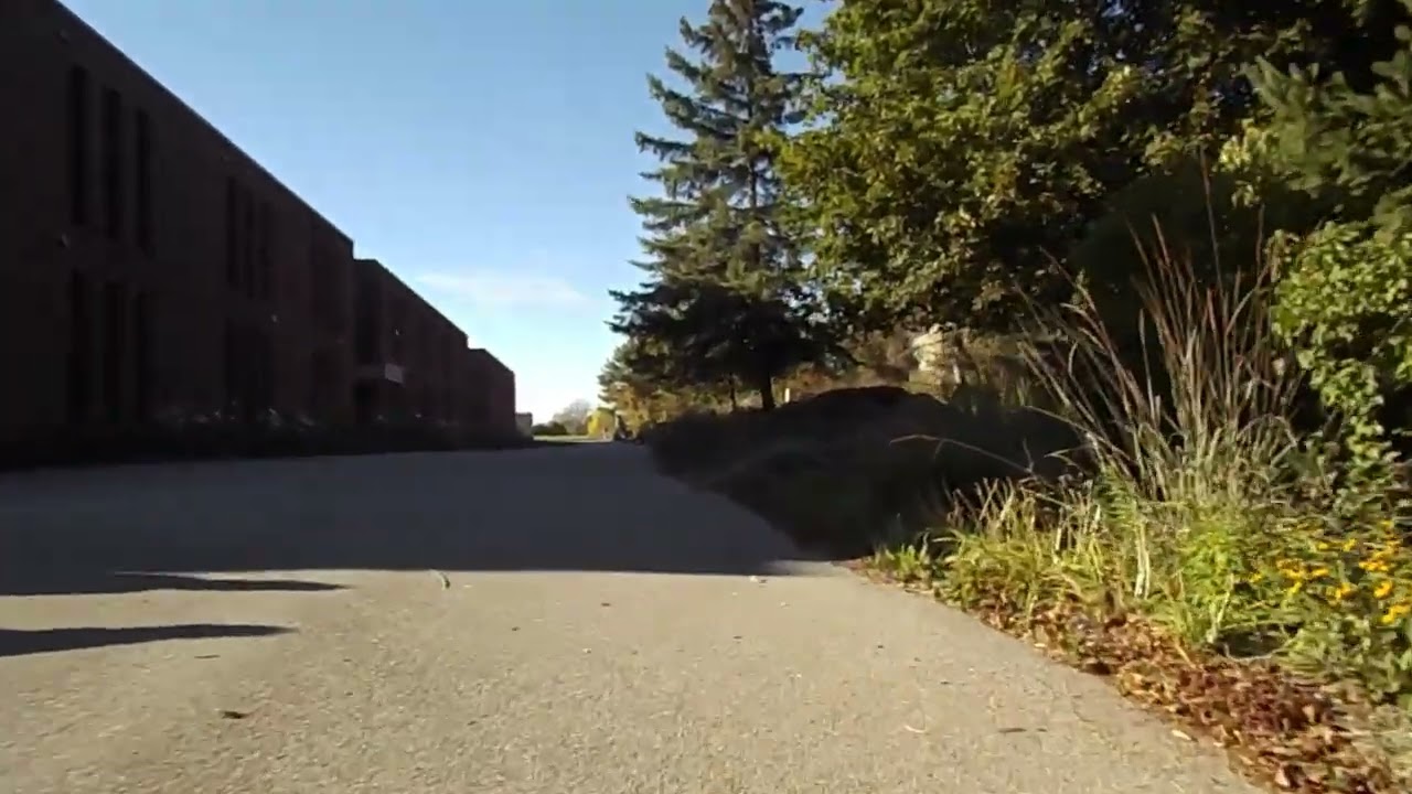 We're R We? part of vid , a no bike lane rd in Guelph, speed limit 50km, Car drivers don't get it.