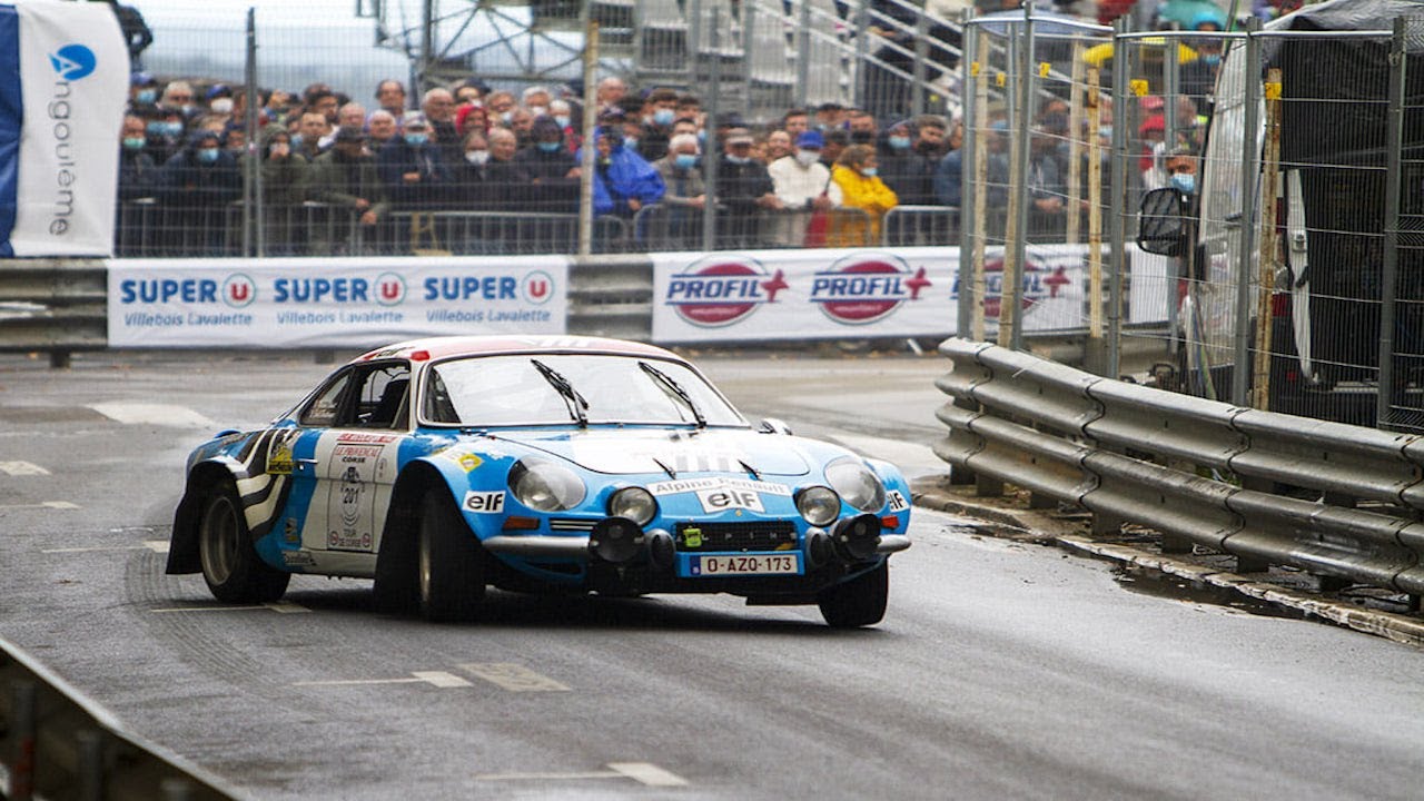 Circuits des Remparts Angoulême 2022, Onboard Alpine A110 groupe 4, Race, Emile BREITTMAYER