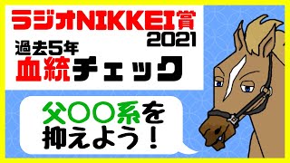 ラジオNIKKEI賞2021 考察 過去5年血統チェック【バーチャルサラブレッド・リュウタロウ/競馬Vtuber】