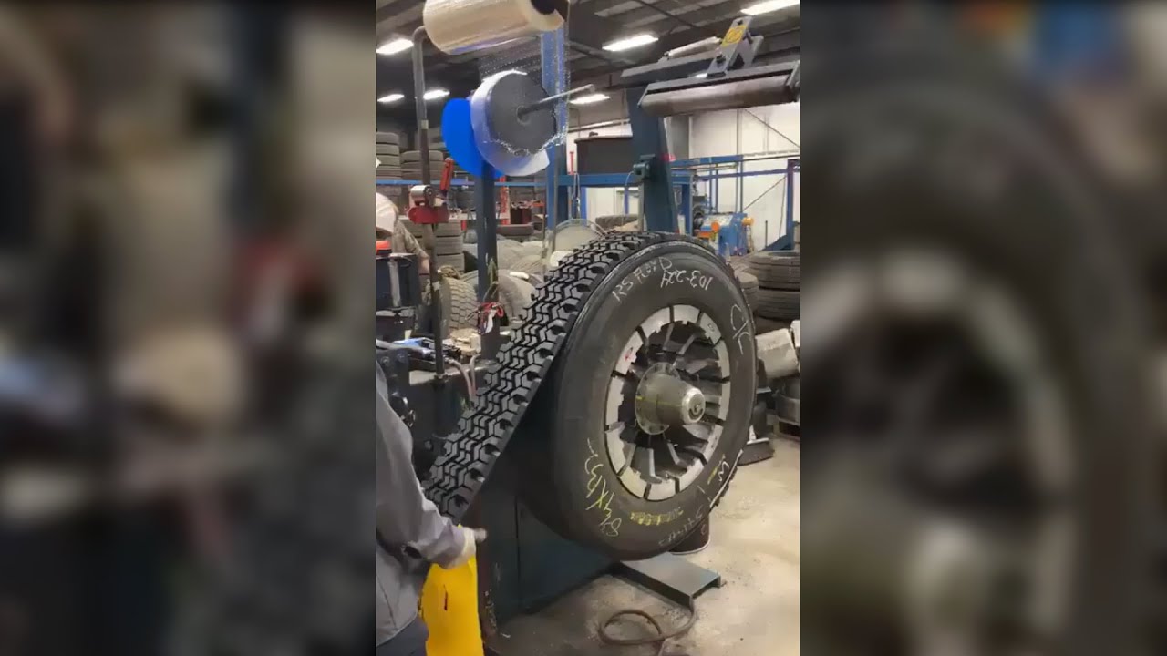 AMAZING! TIRE MANUFACTURING. HOW ARE TIRES MADE? YouTube