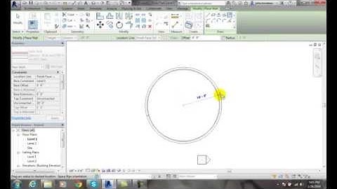 Revit 03-11 Sketching Circular Walls Profiles