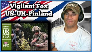 USUKFinland Join Forces for Exercise VIGILANT FOX  Marine reacts