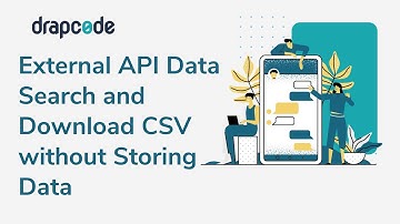 External API Data Search and Download CSV without Storing Data