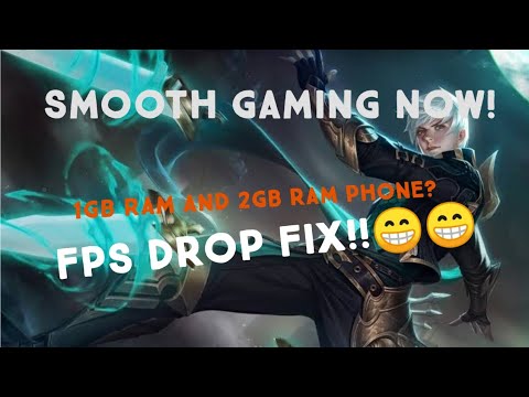 ML LAG FIX 2020 1GB RAM 2GB RAM PHONE ( MOBILE LEGENDS FPS DROP FIX)