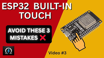 Gebruik je VINGER om de LED aan of uit te zetten | ESP32 Touch Sensing