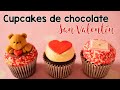 CUPCAKES DE CHOCOLATE | SAN VALENTIN | FIORELLA CAKE