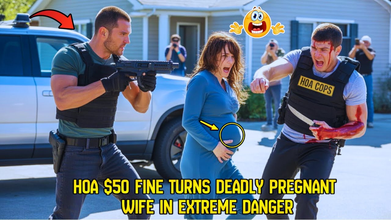 Штраф в 50 долларов стал смертельным! Беременная жена в крайней опасности — муж-морской котик спа...