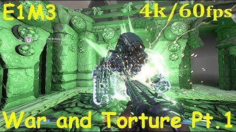 Doom SnapMap - E1M3: War and Torture Pt.1 "BETA" 2160p/60fps