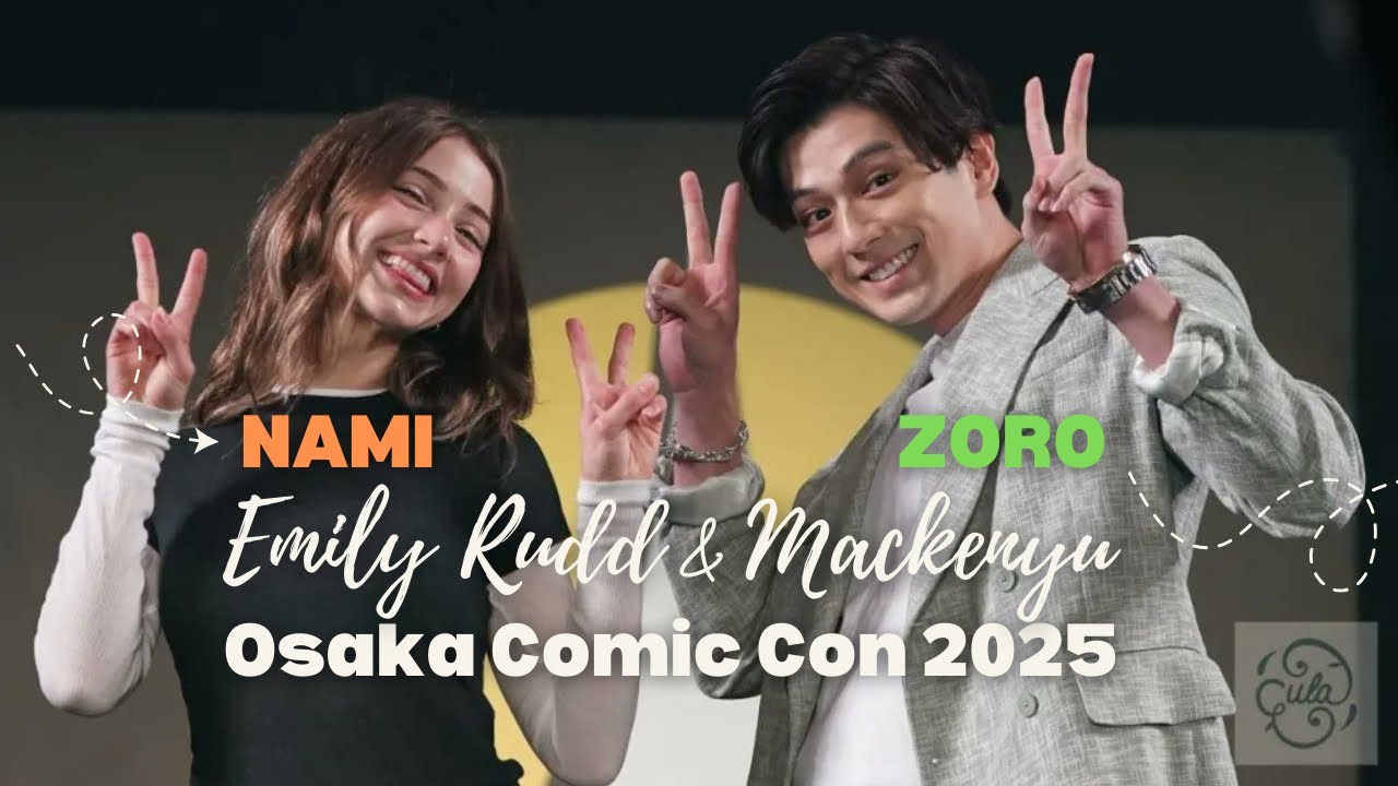 Mackenyu and Emily Osaka Comic Con 2025 Full Panel