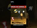 Human vs animals viral prank god trainding