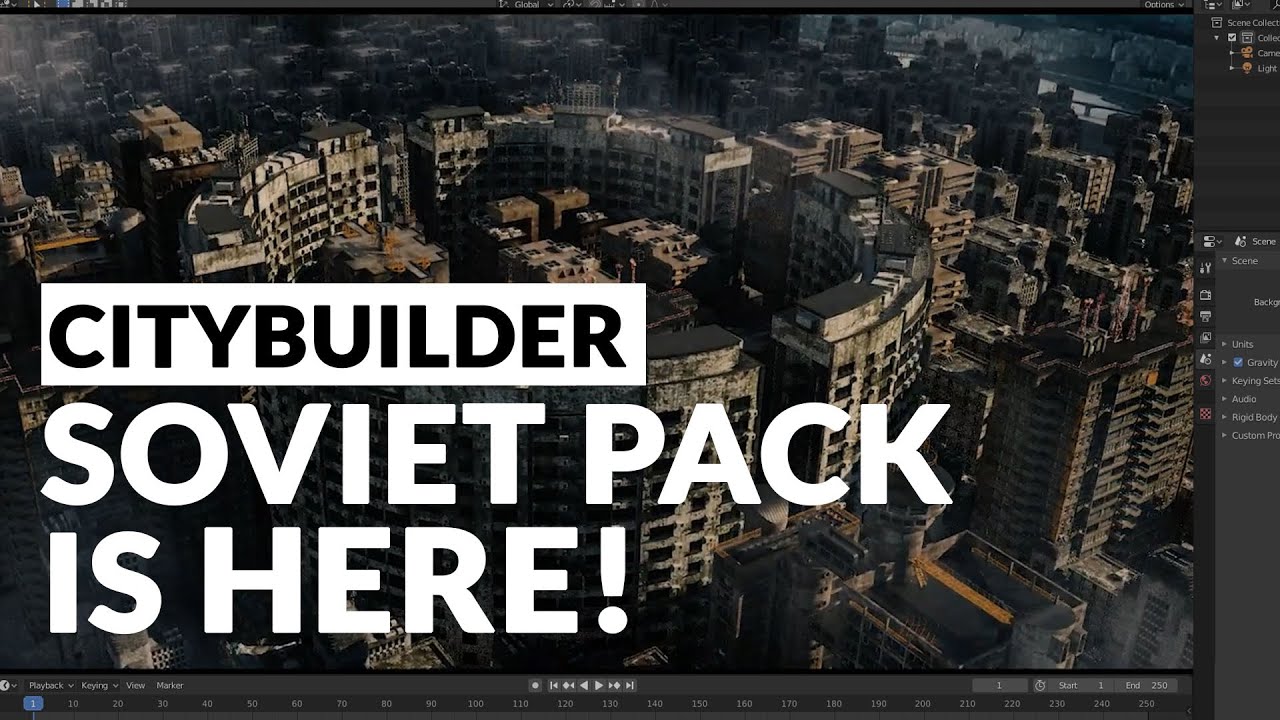 SOVIET BUILDING FOR BLENDER IS HERE! YouTube