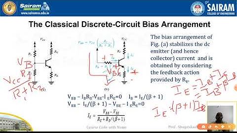 Lecture video 1_18EC42_Module1_BJT biasing_A Poonguzhali