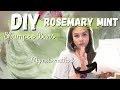 How to Fix Crumbling Shampoo Bars // making rosemary mint solid shampoo using SCI powder