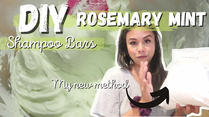 How to Fix Crumbling Shampoo Bars // making rosema...