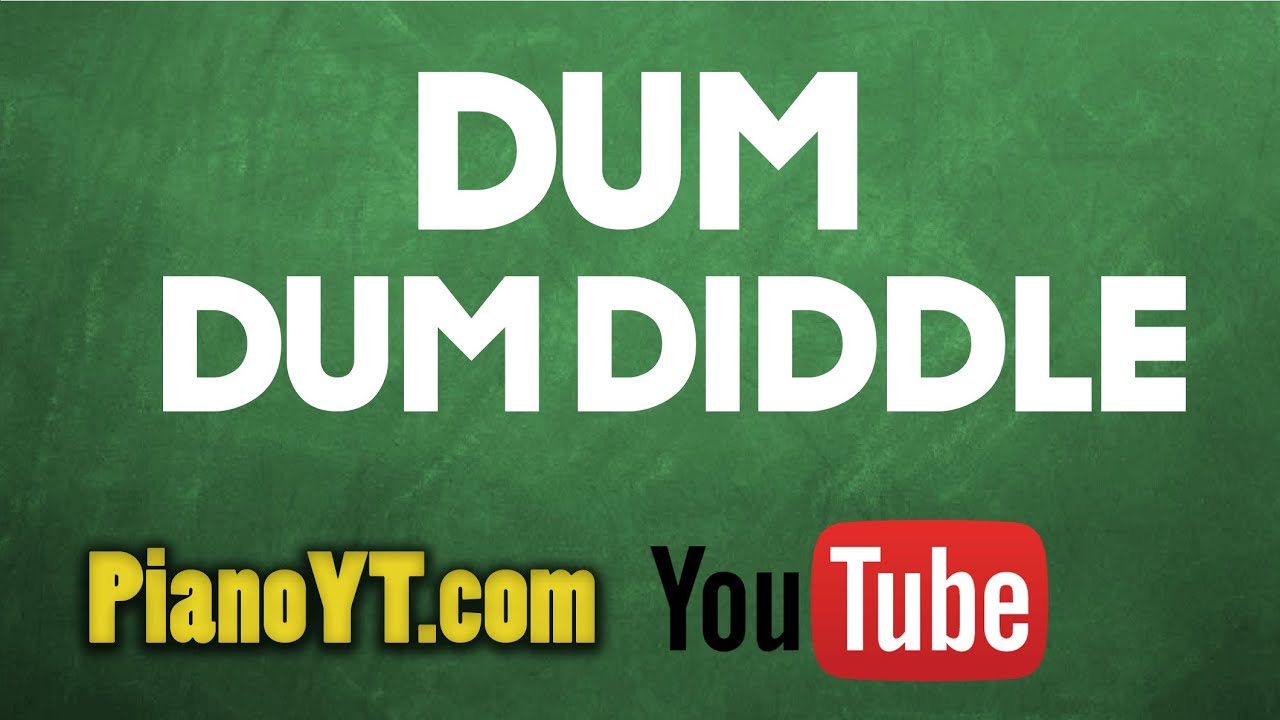 Dum Dum Diddle ABBA Piano Tutorial YouTube