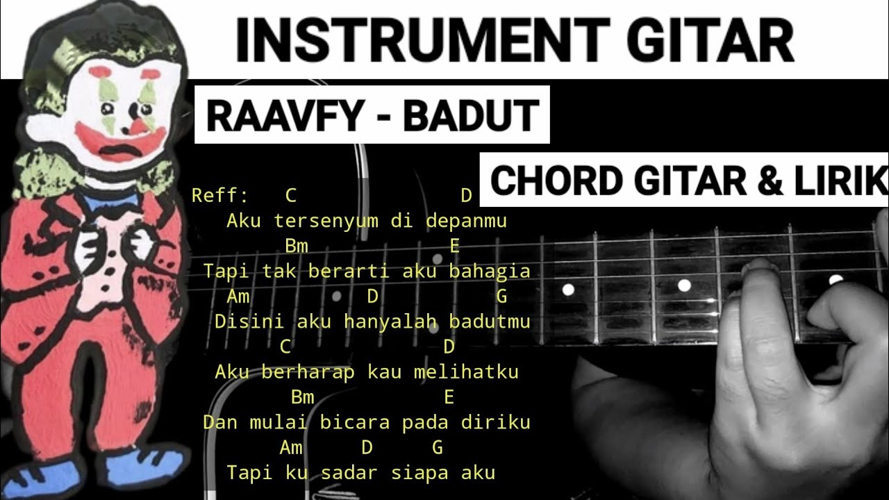 Lirik badut Lirik Lagu