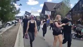'No justice, no peace': Hundreds march for solidarity on Main Street Breckenridge