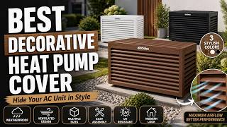 Best Outdoor Mini Split Condenser Enclosure — Decorative Aluminum