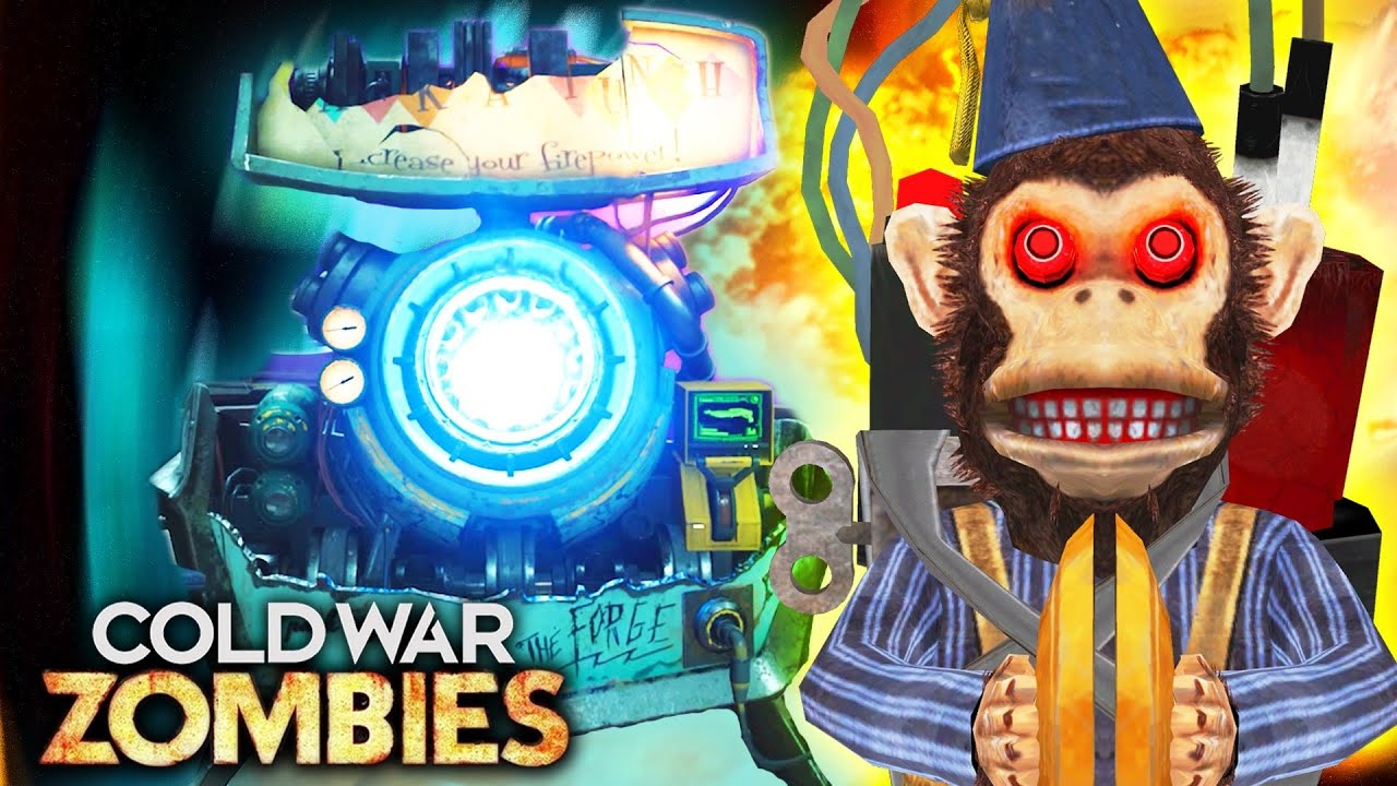 "FIREBASE Z" MONKEY BOMB UPGRADE EASTER EGG GUIDE! (Cold War Zombies
