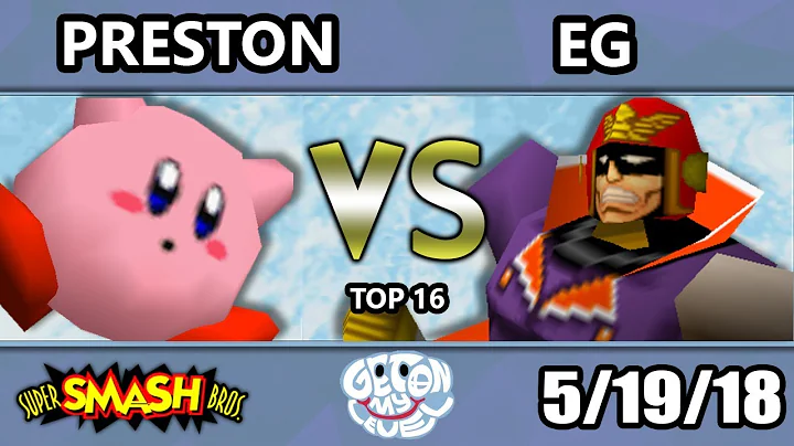 GOML 2018 - Preston (Kirby) Vs. EG (Falcon) SSB64 Top 16