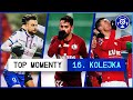 TOP MOMENTY 16. kolejki | Ekstraklasa | 2020/21 [Komentarz]