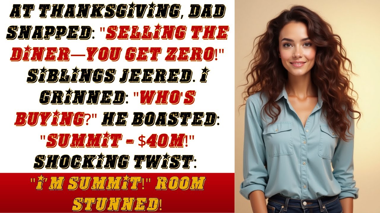 Dad Said I’d Get Nothing From His Diner Empire… But I Secretly Bought It All!