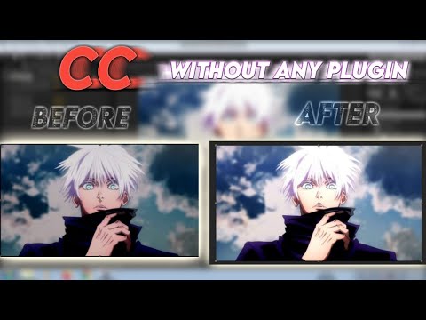 CC Without Any Plugins | After Effects Tutorial | ( Free Presets )