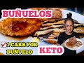 BUÑUELOS KETO/1 CARB/LO QUE ESTABAN ESPERANDO RECETAS MEXICANAS /KETO /CETOGENICA/ LOW CARB