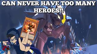More HERO More Power! Mask Hero Engine In Neo Spacian Combo Deck! | Yugioh Master Duel |