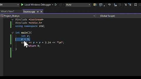 C++ 022 変数の代入方法 変数名＋イコール＋値