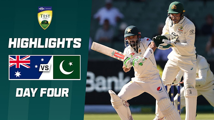 Australia v Pakistan 2023-24 | Second Test | Day 4