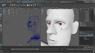 Maya 2018 Simple Character 07 Eye Rig!