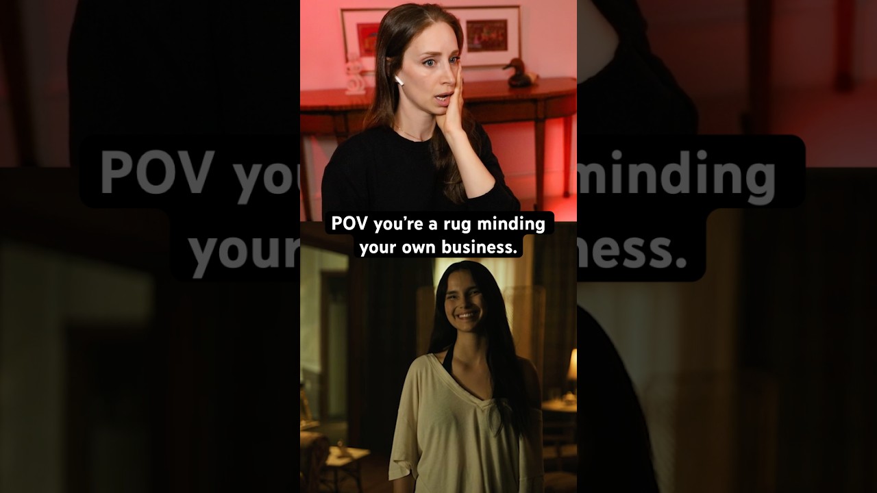 The rug did NOT see this coming. #obsession #firsttimewatching #moviereaction