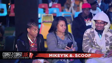 Mikey1k &. Scoop (@Mr_CThru) Performs at Coast 2 Coast LIVE | Dallas All Ages Edition 10/16/18