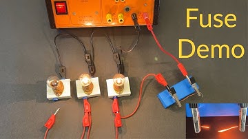Fuse demonstration for overloading a circuit