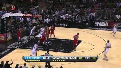 Tim Duncan Goes the Distance | Spurs vs Clippers | NBA 2012-13 Season Nov 20, 2012
